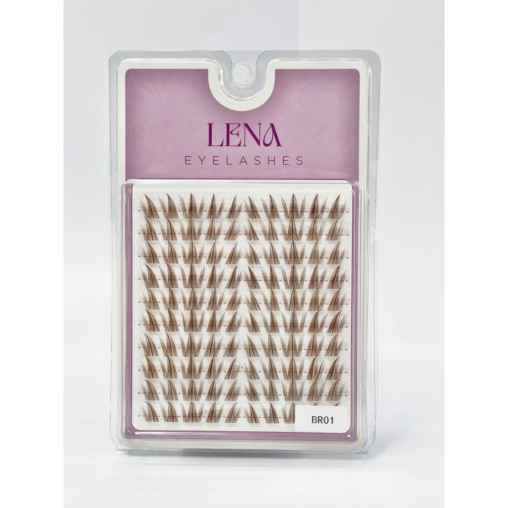 Lông mi giả LENA #BR01 - Mi Giả Tơi Siêu Mảnh, Dễ Dán, Tự Nhiên, Tái Sử Dụng, Không Cộm quyến rũ.