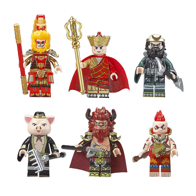 Mua Tương Thích Lego Mùa Thứ Hai Chiến Đấu Mạnh Mẽ Hành Trình Hướng Tây Minifigures Khối Xây Dựng Er