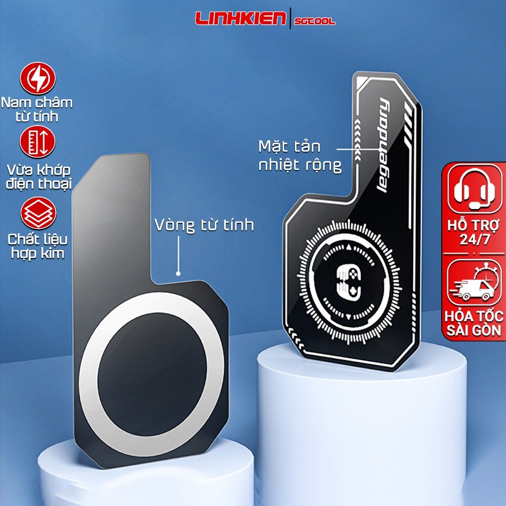 Tấm Tản Nhiệt Mở Rộng Từ Tính Cho Điện Thoại Làm Mát Tản Nhiệt Siêu Dẫn Miếng Dán Nhiệt Cho Quạt Tản Nhiệt Sò Lạnh