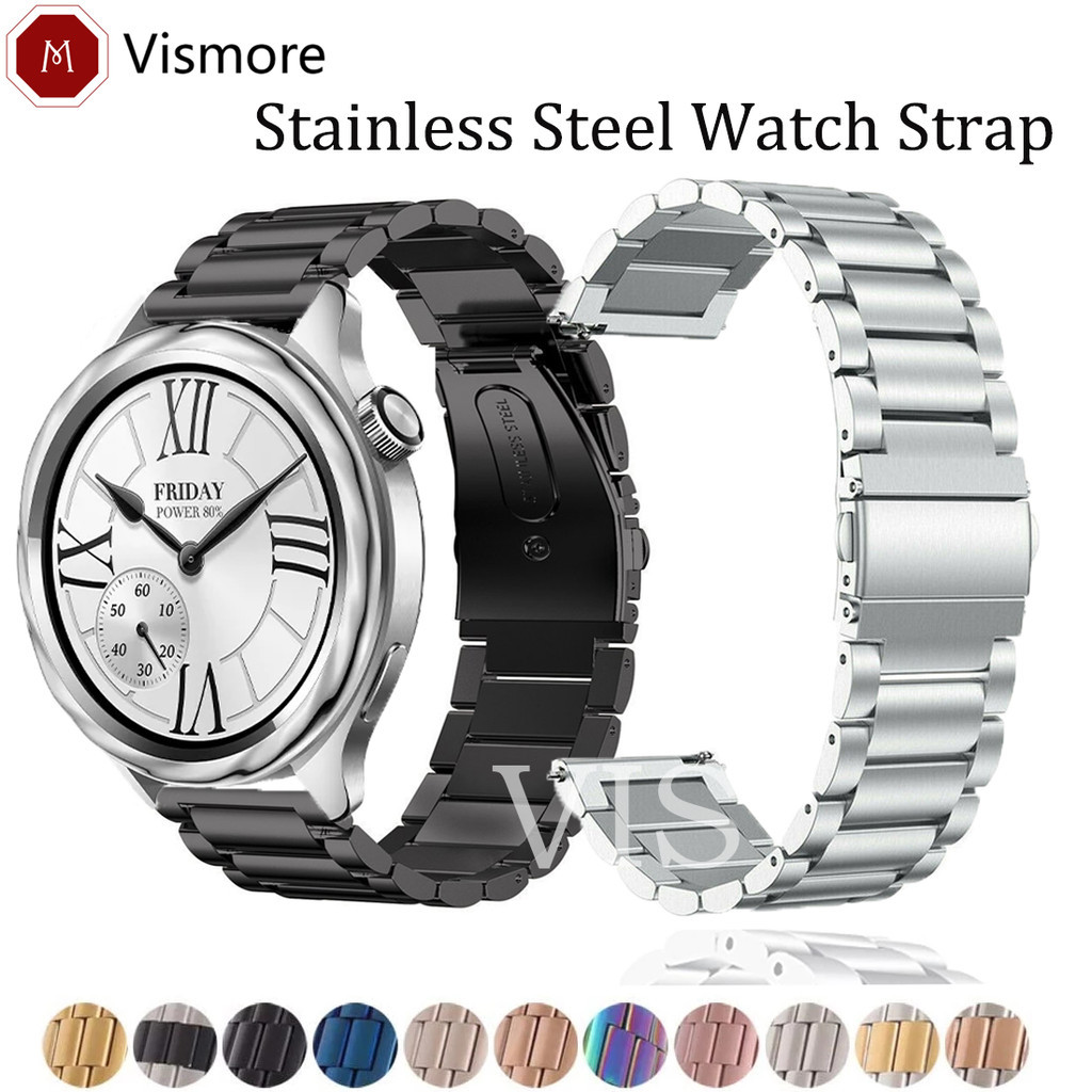 Dây đeo kim loại cho Xiaomi Watch S3 S4 Sport S2 S1 Pro Active Color2 Color Watch 2 S2 Watch2 Dây đe