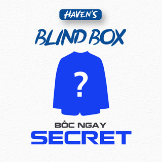 Túi mù bí ẩn Blindbox Haven's, mỗi túi có thể chứa các sản phẩm giá trị như sơ mi, áo khoác, quần dài, quần short