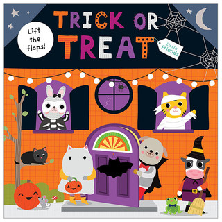 Little friends: trick or treat : a lift-the-flap book