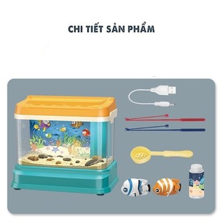 Đồ Chơi Câu Cá Bể Cá Có Đèn, Nhạc Cho Bé