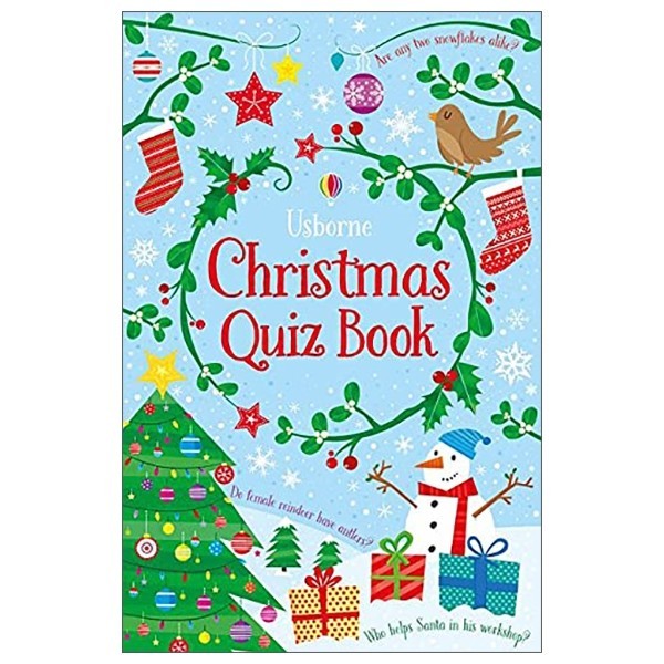 Sách Christmas Quiz Book (Bìa Mềm)