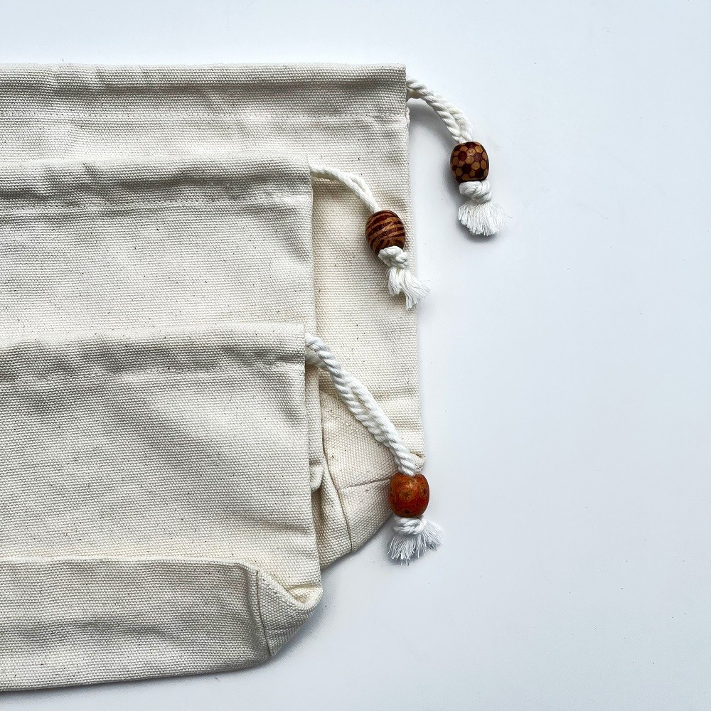 Túi vải canvas có dây rút (kích thước chi tiết size túi xem phần mô tả)