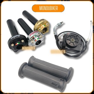 Cùm tăng tốc DOMINO kèm bao tay nắm TBT và bộ chuyển ga xe điện