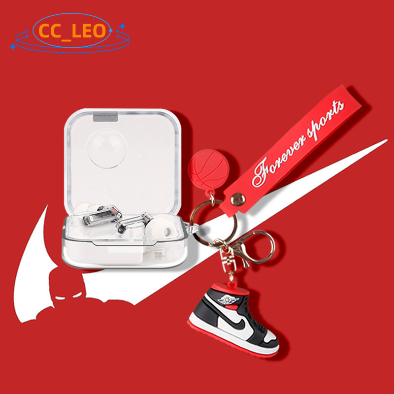 For Nothing Ear 3 (old) Case Clear Case Cartoon Panda Cute Pikachu Keychain Pendant Nothing Ear2 Sil