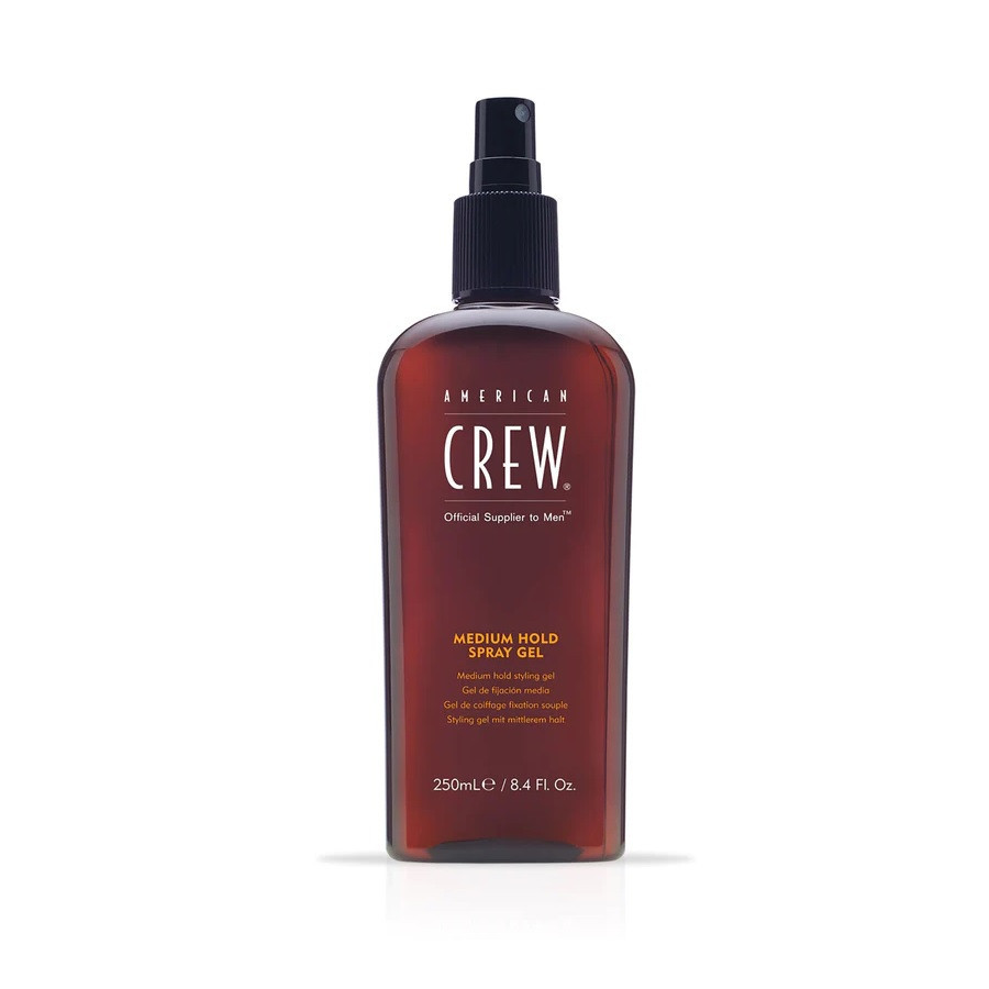 [Bills Úc] Gel tạo kiểu tóc American Crew Medium Hold Spray Gel lọ 250ml