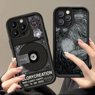  Dành Cho Xiaomi POCO C65 Redmi Note 13 11 12 Pro Plus 5G Turbo 3 12S 11S 10S 10 9S Pro Redmi 13 12 12C 10C 13C 4G Đêm Đầy Sao Retro Bộ Sưu Tập Hộp CD Chống Sốc Silicon Mờ Mềm 