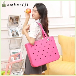 Túi đi biển AMBER1, Túi Tote chống cát EVA, Hộp đựng du lịch chống nước di động