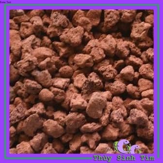 Đá nham thạch đỏ size nhỏ (1kg)
