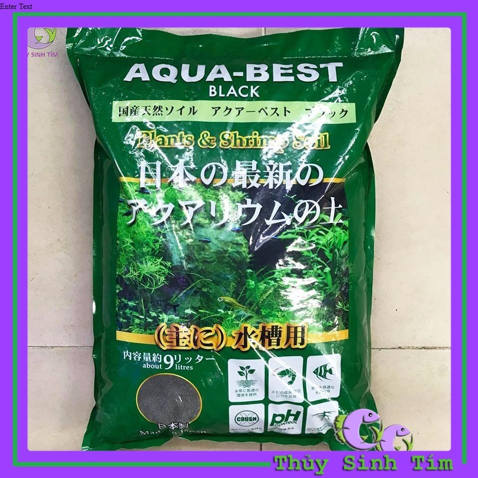 Phân Nền Thủy Sinh Aquabest Black (9L)