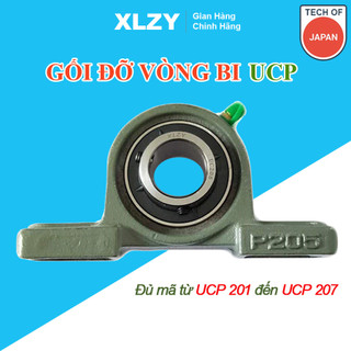 Gối đỡ kèm vòng bi ucp 201 ucp 202 ucp 203 ucp 204 ucp 205 ucp 206 ucp 207 ucp 208 - vongbibacdanxlzy