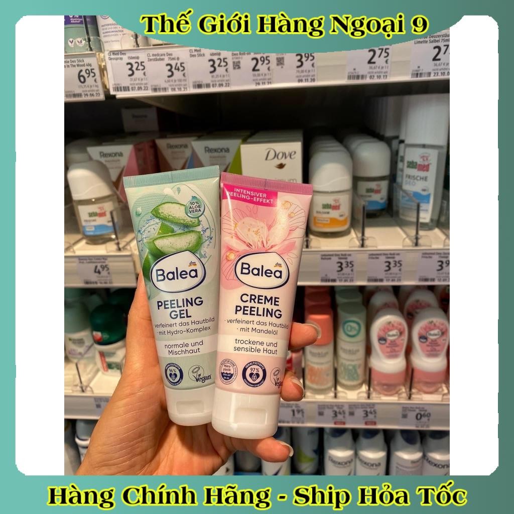 Hàng nội địa Đức Đủ Bill]Tẩy da chết mặt Balea 75ml [Hàng nội địa Đức Đủ Bill]