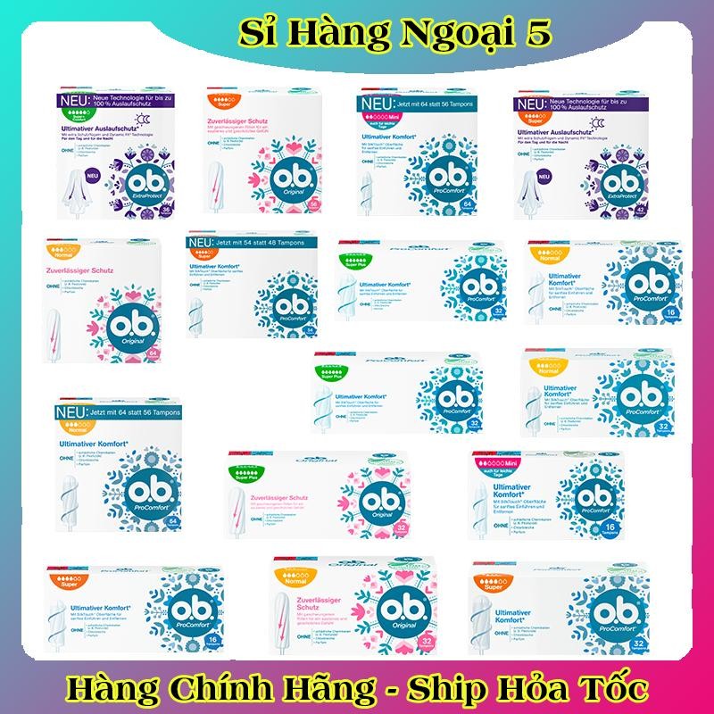 [Tách lẻ] Băng vệ sinh Tampon Ob - Đức