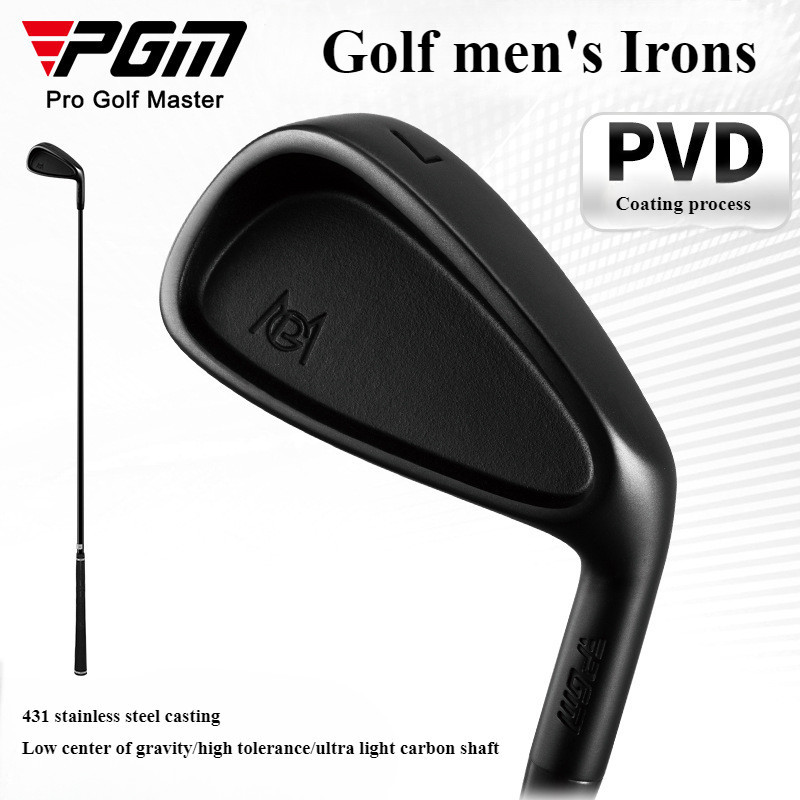 PGM TIG062 Golf Iron Nam Thép không gỉ Số. 7 Iron Golf Hỗ trợ đơn Trung tâm trọng lực thấp Sai lệch 