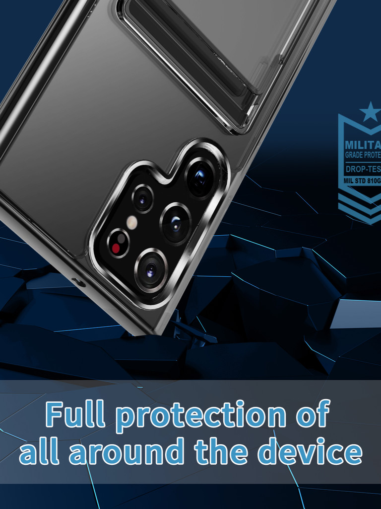 [SS originality] Separate Card Slot Bag Clear Hard PC Case For Samsung GalaxyS23 S24 S22 S21 S20 Pl