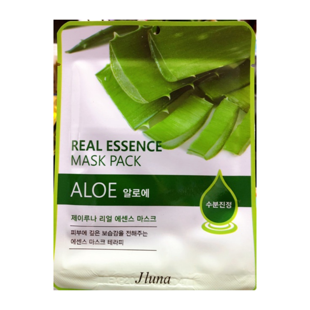 Lẻ 1 Miếng Mặt Nạ Dưỡng Chất Mix Vị Jluna Real Essence Mask Pack Hàn Quốc 20ml
