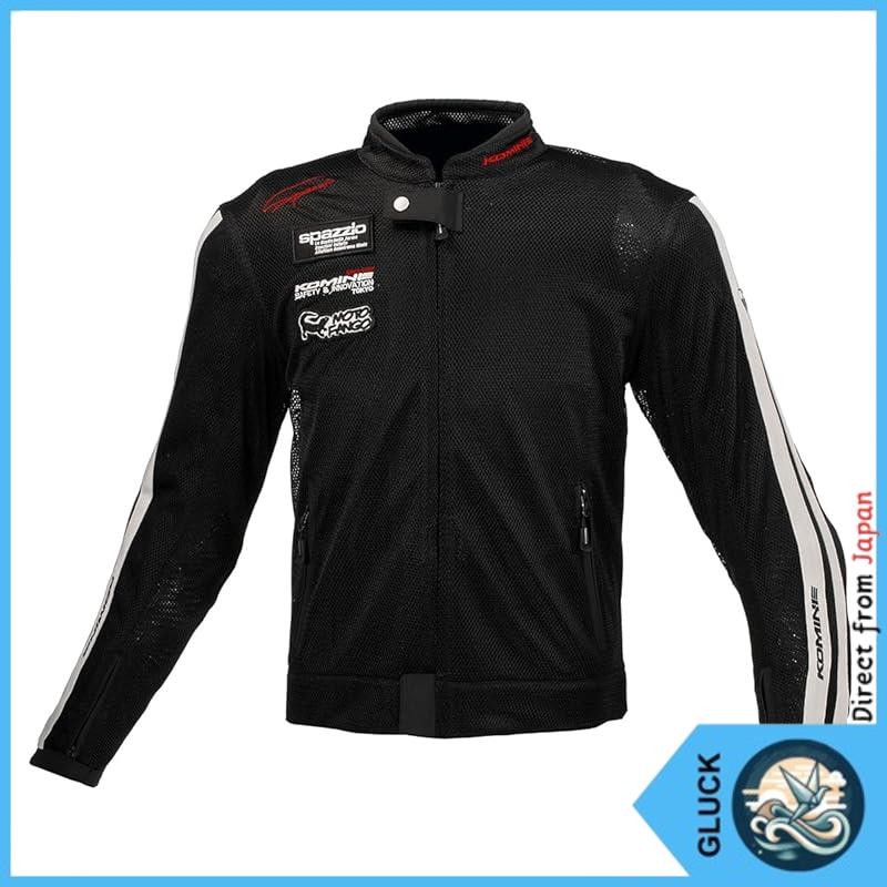KOMINE Motorcycle Riding Mesh Jacket 07-0143 Men's Black M [Direct from Japan]