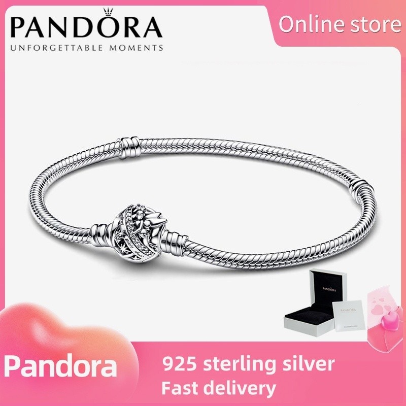 Pandora Vòng tay Dây chuyền Bạc S925 chủ đề Disney Tinkerbell