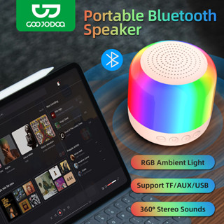 GOOJODOQ Loa Bluetooth di động GOOOJodoQ 360 ° Âm thanh nhập vai và nhiều chế độ phát lại Pin bền Type-C