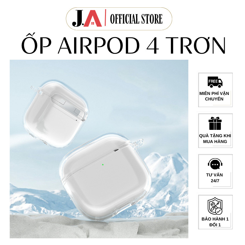Ốp Bảo Vệ Tai Nghe đơn AirPods Silicon Dẻo Cao Cấp, Case / Vỏ Bảo Vệ AirPods Nhiều Màu (J.A SHOP)