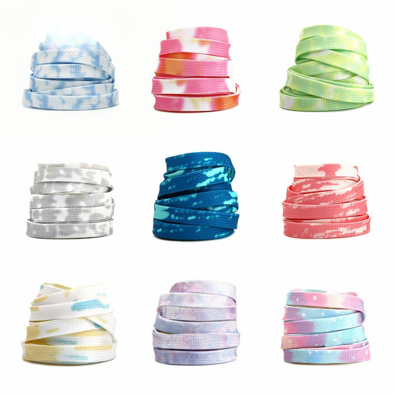 Dây giày 160cm. AJ1 Tie-Dye Print Flat Có sẵn 12 màu G2905