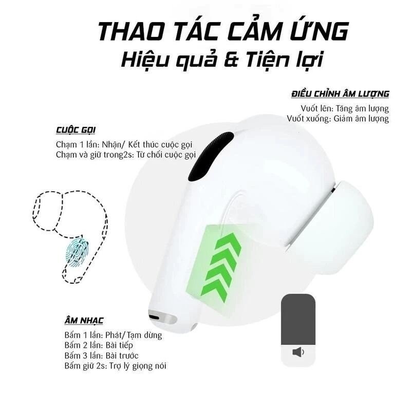 Tai Nghe Bluetooth Không Dây A9 Pro v5.3 Chạm Cảm Ứng, Vỏ Trong Suốt, Âm Thanh Hay Có Mic  Giảm Tiếng Ồn Màn Hình | BigBuy360 - bigbuy360.vn
