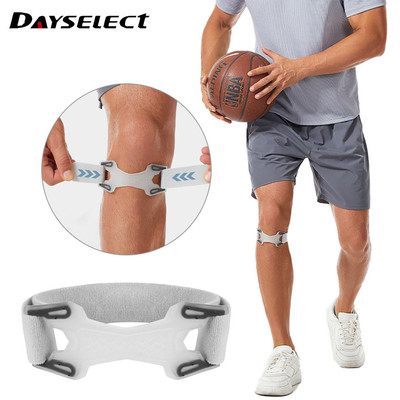 DAYSELECT Miếng Bảo Vệ Đầu Gối Thể Thao Có Thể Điều Chỉnh, Làm Bằng Silicon, Giúp Giảm Shock