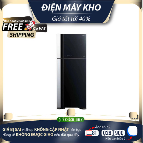 R-FG560PGV8X(GBK) - Tủ lạnh Hitachi 450 lít R-FG560PGV8X GBK