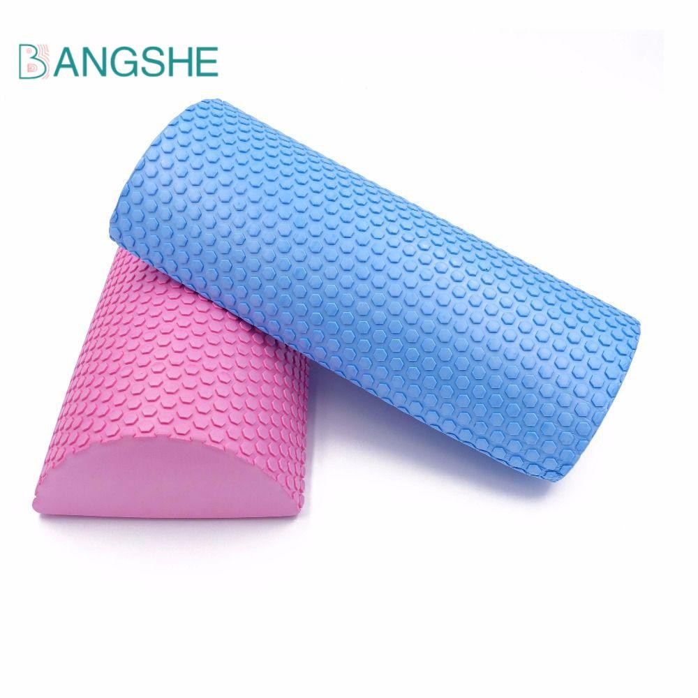 Bangshe Eva Foam Roller 30-45cm - Con Lăn Xốp Cho Tập Thể Dục Và Vật Lý Trị Liệu