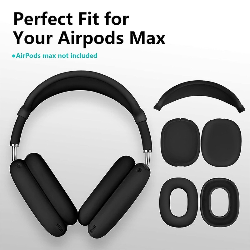 Mới Mềm Dành Cho Tai Nghe Max Ốp Silicon Cho Airpod Max Phụ Kiện Trường Hợp