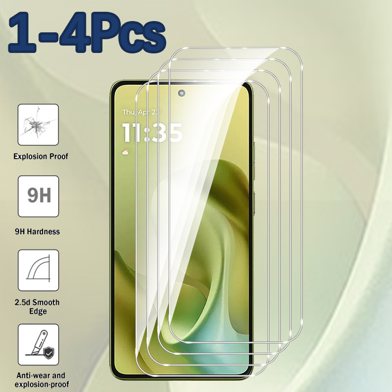 1-4 Chiếc Bảo Vệ Màn Hình Cho Motorola Moto G86 Điện Kính Cường Lực Bảo Vệ Moto G 86 MotoG86 G86 Pow