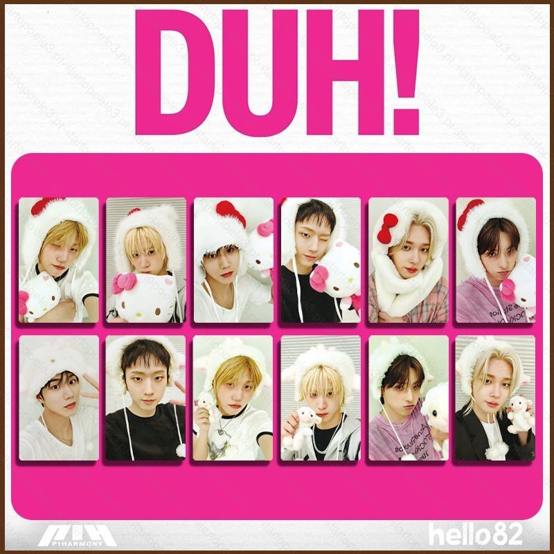 ST3 6 Cái / bộ P1Harmony JIUNG LOMO Card 8th Mini Album DUH KEEHO Bưu Thiếp Bộ Sưu Tập Ngôi Sao Ngoạ