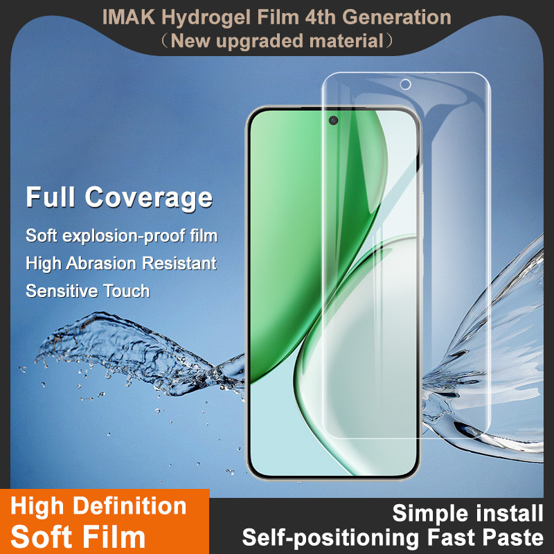 Imak cho Honor X9D 5G Full Cover Bảo vệ màn hình cho Honor X70 5G Soft Clear Front Hydrogel Film