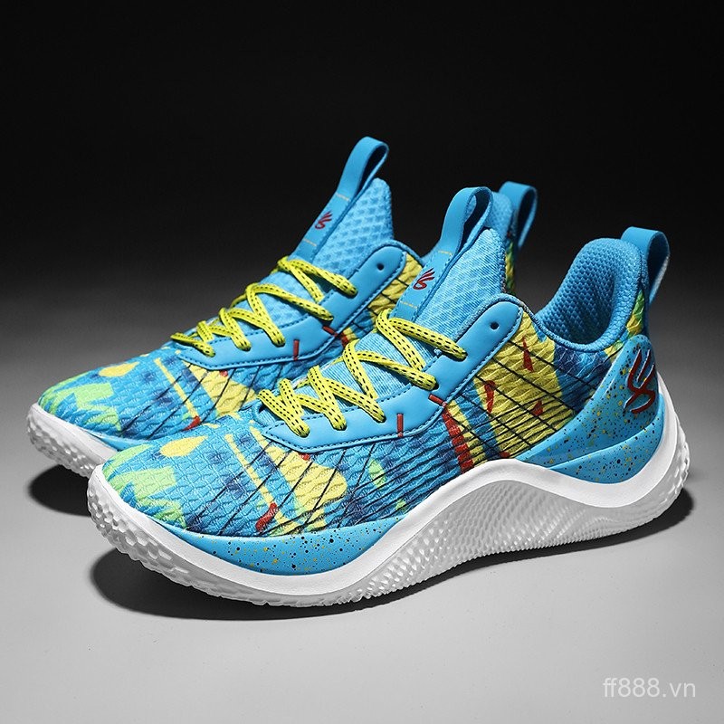 Giày chạy bộ nam Curry 10 thoáng khí, êm ái, phù hợp cho các hoạt động thể thao.