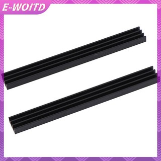 E-woitd 2 Cái 100 * 11 * 5mm Nhôm Chip Tản Nhiệt HNVN