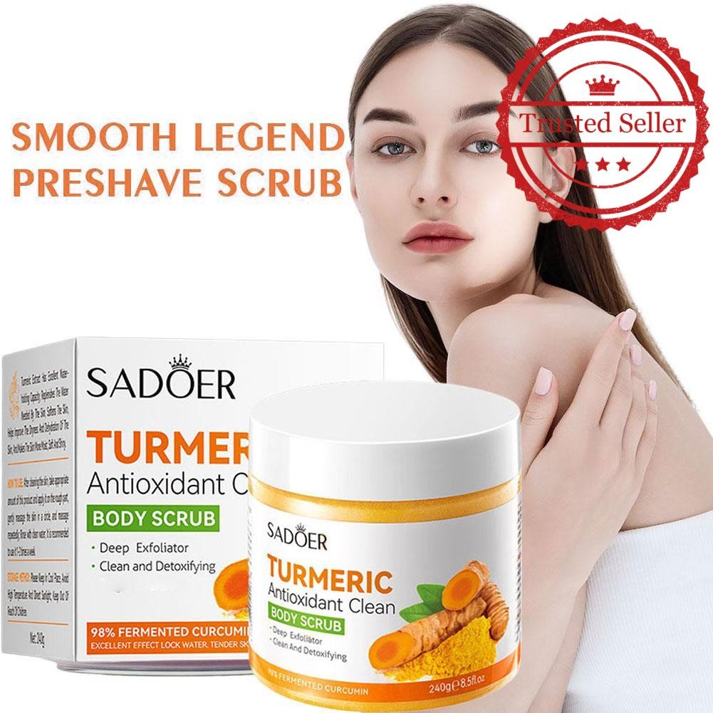 Body Scrub Fade Dark Spots Acne Deep Cleaning Natural Organic Scrub Thích hợp cho cơ thể H5j0