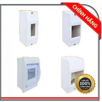 (HCM) Hộp đựng cầu dao - cb tép 1p, 2p, cb chống giật có nắp che - kín nước