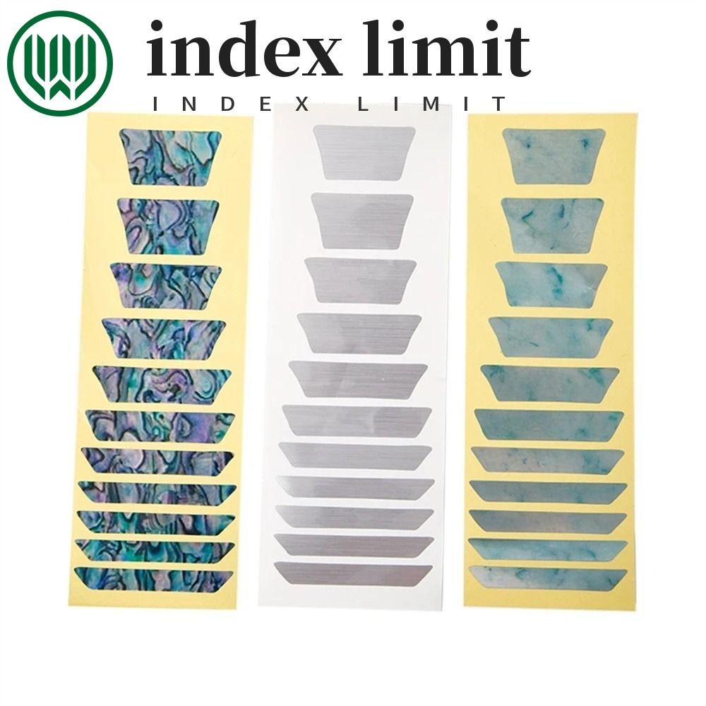 INDEX GIỚI HẠN Cross Inlay Đề Can 22 Kiểu Guitarra Phụ Kiện Guitar Inlay Miếng Dán Acoustic Guitar Đ