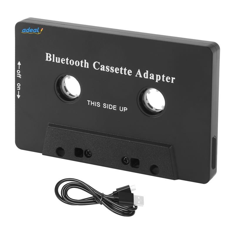 Đa Năng Cassette 5.0 Âm Thanh Xe Băng Aux Stereo Adapter Có Mic Cho Điện Thoại MP3 Cáp Aux CD Player