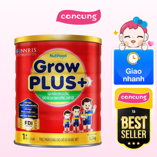 Sữa GrowPlus+ Đỏ 1+ 1,5kg (1-2 tuổi) (Giao bao bì ngẫu nhiên)