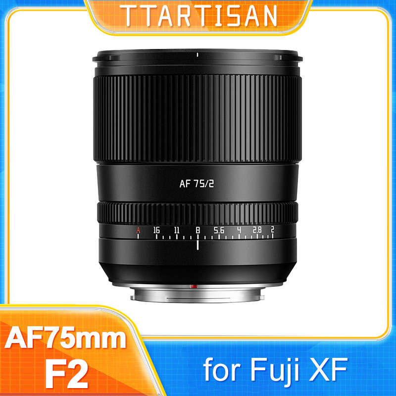 Ống kính lấy nét toàn khung TTArtisan AF 75mm F2 để chụp ảnh chân dung cho Fujifilnm XF XT5 XM5 XT50