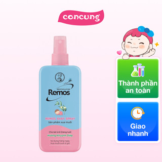 Xịt chống muỗi Remos Baby 70ml - Hương khuynh diệp
