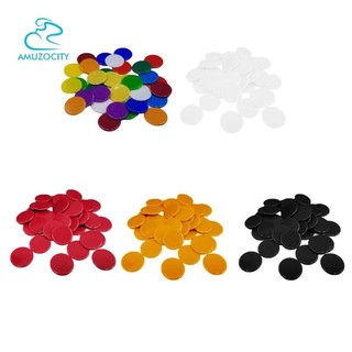 100 Miếng Tokens Chips Solid Casino Cung cấp Màu hỗn hợp Hilarious