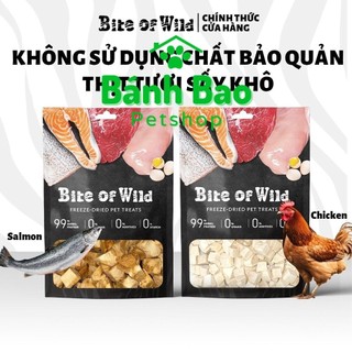 Súp thưởng bite of wild - thịt sấy bite of wild cao cấp cho thú cưng