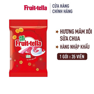 Kẹo Mềm Fruittella Hương Sữa Chua Mâm Xôi (Gói 35 viên)