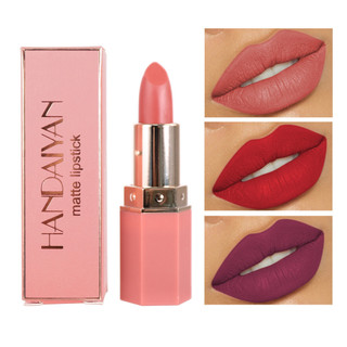 Handayan 6 Màu Matte Lipstick Nhung Chống Thấm Nước Lip Tint