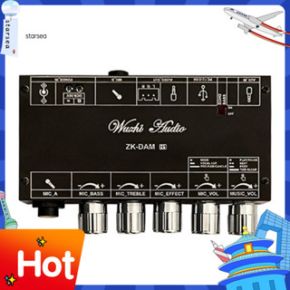 Sra ZK Di Động Karaoke Micro Preamplifier Karaoke Reverb Board Karaoke Reverb Power Amplifier Module Với Usb Giải Mã Cho Diy Bluetooth Âm Thanh Rạp Hát Tại Nhà
