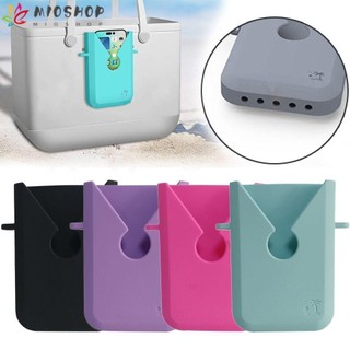 Điện thoại lưu trữ MIOSHOP, Silicone cắm trại đi bộ đường dài Giá đỡ điện thoại Phụ kiện quyến rũ, Phụ kiện chèn mùa hè Đầu nối Giá đỡ điện thoại di động Phụ kiện đính kèm cho túi đi biển